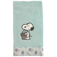 Snoopy Embroidered Hand Towel - Happy Easter ON SALE! - snoopn4pnuts.com