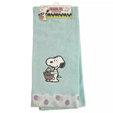 Snoopy Embroidered Hand Towel - Happy Easter