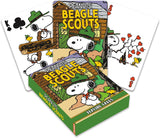 Snoopy Beagle Scouts Theme Playing Cards