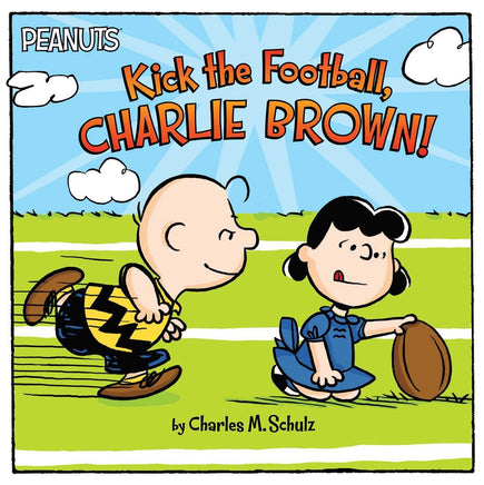 Kick The Football Charlie Brown! Book - snoopn4pnuts.com