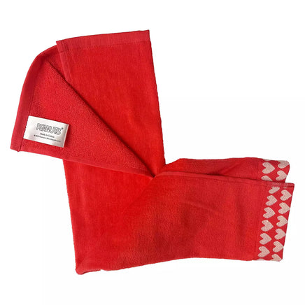 Snoopy Embroidered Valentine's Day Hand Towel - snoopn4pnuts.com