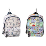 Peanuts Snoopy Mini Backpack (Great For Cosmetics, Cell Phones, Money, and Even Use On Plush Dolls!)