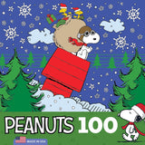 Peanuts 100-Piece Jigsaw Puzzle - Caroling