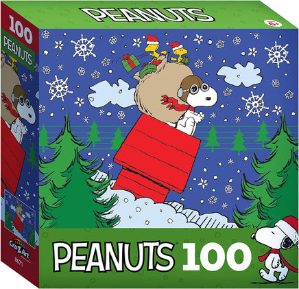 Peanuts 100 - Piece Jigsaw Puzzle - Caroling - snoopn4pnuts.com