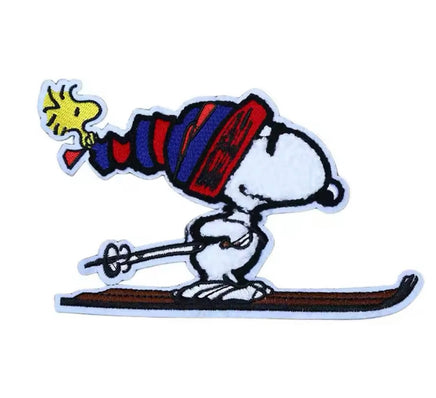Joe Cool Snoopy Large Furry Patch - 7" Wide! - snoopn4pnuts.com