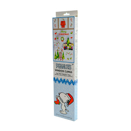 Peanuts Christmas Holiday Reusable Window Clings Set - snoopn4pnuts.com