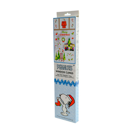 Peanuts Christmas Holiday Reusable Window Clings Set - snoopn4pnuts.com