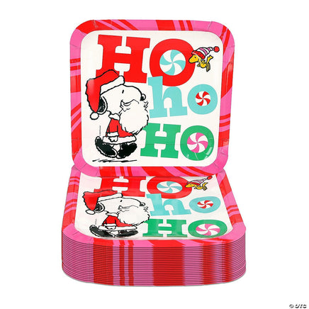 Snoopy Christmas Dinner Plates (Repackaged) - snoopn4pnuts.com
