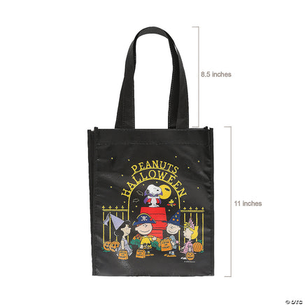 Peanuts Halloween Reusable and Laminated Non - Woven Trick or Treat Tote Bag - snoopn4pnuts.com