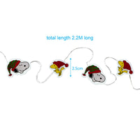 Peanuts Mini String Christmas Lights - snoopn4pnuts.com