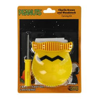 Charlie Brown and Snoopy Pumpkin Jack - O - Lantern Carving Kit - snoopn4pnuts.com