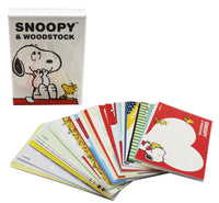 Snoopy Decorative Note Card Set (60 Cards/Set) - snoopn4pnuts.com