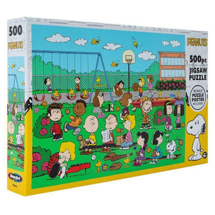 Peanuts Jigsaw Puzzle - Recess FREE POSTER! - snoopn4pnuts.com