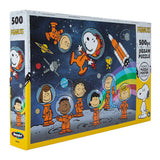 Peanuts Jigsaw Puzzle - Astronauts On The Moon   FREE POSTER!