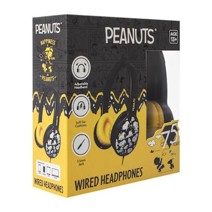 Snoopy Wired Headphones - snoopn4pnuts.com