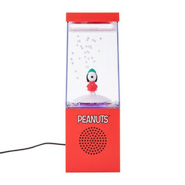 Snoopy Portable Bluetooth Water Speaker With Moving Snow and LED Color Changing Effects (USB - C Connectivity) - snoopn4pnuts.com