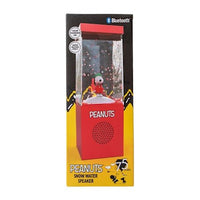 Snoopy Portable Bluetooth Water Speaker With Moving Snow and LED Color Changing Effects (USB - C Connectivity) - snoopn4pnuts.com