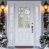 Peanuts Christmas Holiday Reusable Window Clings