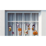 Peanuts Halloween Reusable Static PVC Window Clings