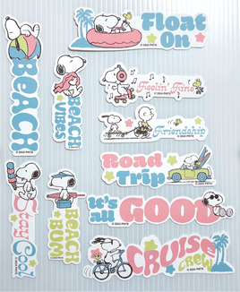 Peanuts Pastel Book Mark Set (10) - snoopn4pnuts.com