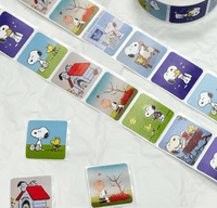 Peanuts 500 - Piece Sticker Roll - ON SALE! - snoopn4pnuts.com