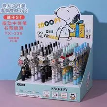 Snoopy Retractable Ballpoint Pen With Removable Acrylic Pocket Clip Decor - 6 Designs To Choose From - snoopn4pnuts.com