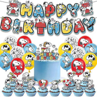 Peanuts Latex Party Balloon - SINGLE (Air Fill/NOT Helium) - Matching Party Ware Sold Separately - snoopn4pnuts.com
