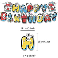 Peanuts Birthday Banner Party Ware