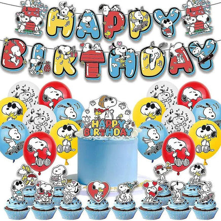 Peanuts Latex Party Balloon - SINGLE (Air Fill/NOT Helium) - Matching Party Ware Sold Separately - snoopn4pnuts.com