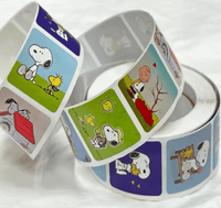 Peanuts 500 - Piece Sticker Roll - ON SALE! - snoopn4pnuts.com