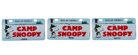 Camp Snoopy Mini Embossed Aluminum Personalized License Plate (Perfect Bike Size) - Various Names Available