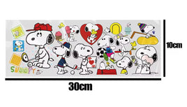 Snoopy Vinyl Bottle Wrap (Or Cut Out Images And Decorate Several Bottle, Cups, Etc.)