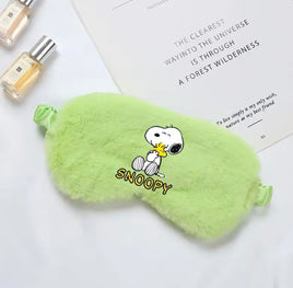 Snoopy Plush and Satin Sleep Mask - snoopn4pnuts.com