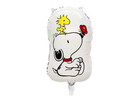 Peanuts 2 - Sided Large Mylar Balloon (Identical Design On Both Sides) - Snoopy and Butterfly (21" High!) - snoopn4pnuts.com