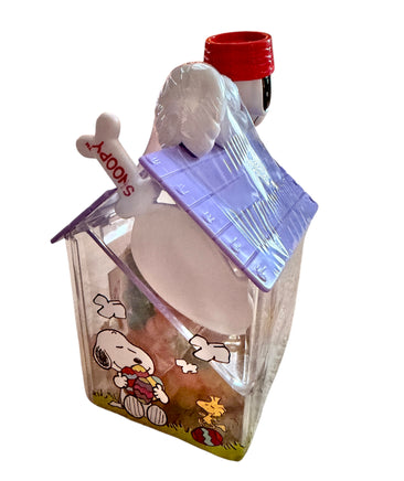 Snoopy Easter Candy Doghouse With Serving Scoop - Reduced Price!