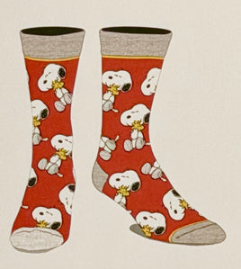 Men's Peanuts Snoopy Crew Socks