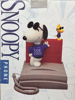 Snoopy Joe Cool Push Button Telephone With Pencil Cup At Back Of Base
