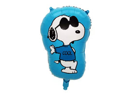 Peanuts 2 - Sided Large Mylar Balloon (Identical Design On Both Sides) - Snoopy Joe Cool (21" High!) - snoopn4pnuts.com