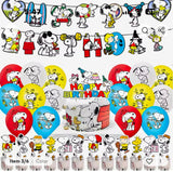 Peanuts Latex Party Balloon - SINGLE (Air Fill/NOT Helium) - Matching Party Ware Sold Separately