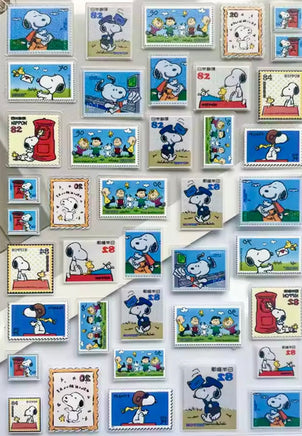 Peanuts Clear - Backed Mini Sticker Set - Stamps - snoopn4pnuts.com