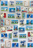 Peanuts Clear-Backed Mini Sticker Set - Stamps