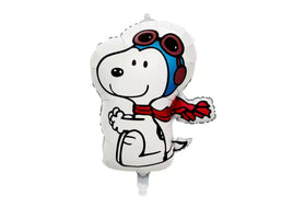 Peanuts 2 - Sided Large Mylar Balloon (Identical Design On Both Sides) - Snoopy Flying Ace (21" High!) - snoopn4pnuts.com