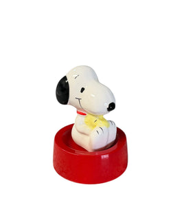 Snoopy's Dog Dish Paperweight (Near Mint)