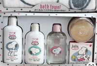 Snoopy 6-Piece Baby Towel and Skin Care Set (Makes A Great Shower Gift!)