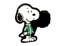 Snoopy Plastic Lenticular Sticker (Over 5" High!) - Cheerleader