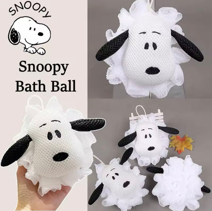Snoopy Shower Sponge Ball - snoopn4pnuts.com