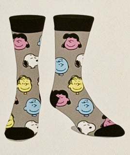 Men's Peanuts Snoopy Crew Socks