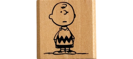 Peanuts Rubber Stamp - Charlie Brown - snoopn4pnuts.com