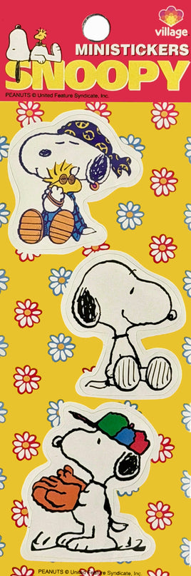 Vintage Hallmark Snoopy Stickers