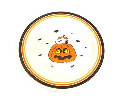 Snoopy Halloween Melamine Dinner Plate - snoopn4pnuts.com